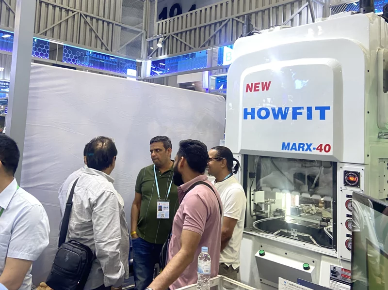 Indian Client Delegation Visits Howfit for On-Site Inspection to Deepen Cooperation in High-Speed Precision Press Field
